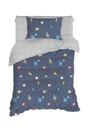 L'essentiel linge de maison Uzay - Azul oscuro